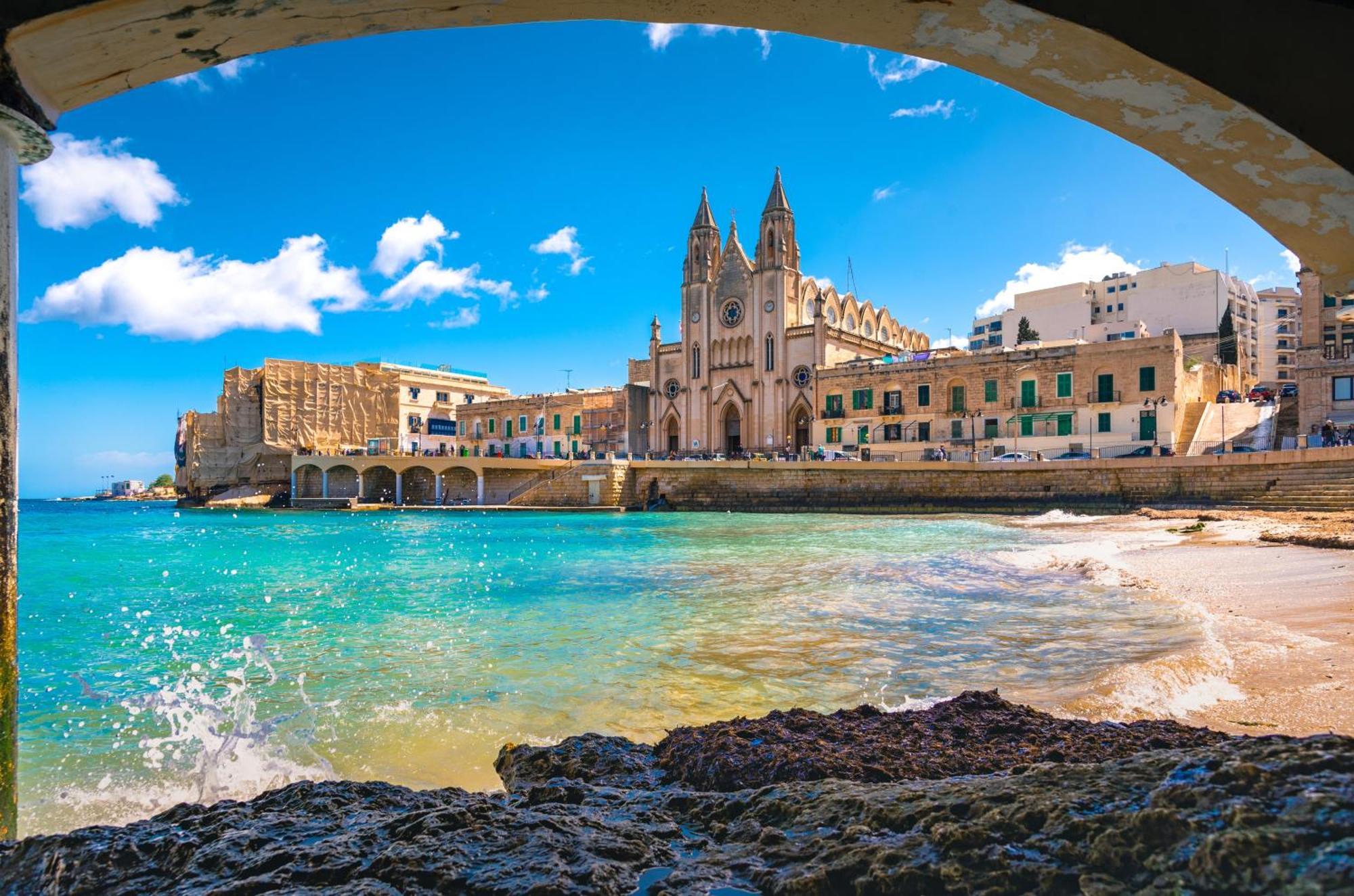 Blue Waves Apartment With Maltese Balcony Valletta Exterior photo
